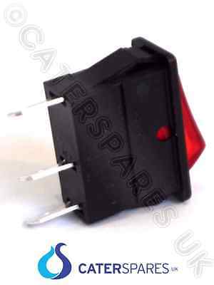 GENUINE DUALIT 2/4 SLICE SELECTOR SWITCH 230V 3 PIN RED NEON ROCKER PART 00034 