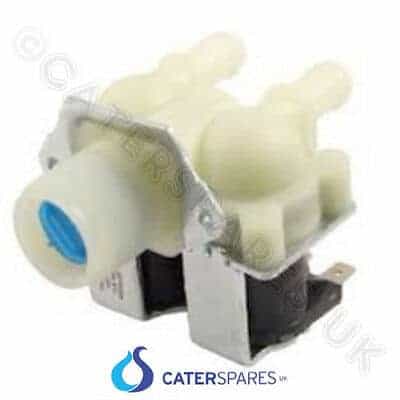 UNIVERSAL WATER INLET DUAL DOUBLE TWIN OULTET SOLENOID VALVE 230v 