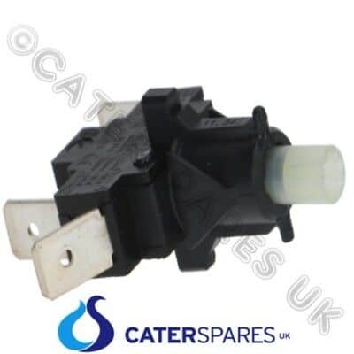 ON OFF PRESS BUTTON PUSH SWITCH DOUBLE POLE 4 PIN 22X30MM 230V IP54 16A 2NO 
