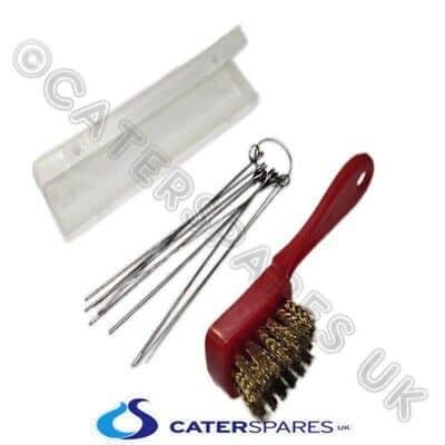 GAS JET INJECTOR NOZZLE CLEANER TOOL SET FOR BLOCKED JETS PILOTS & BURNER HOLE 